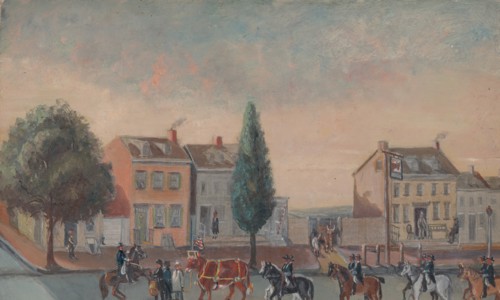 Bull's Head Tavern, 1870s. Creator: William P. Chappel.