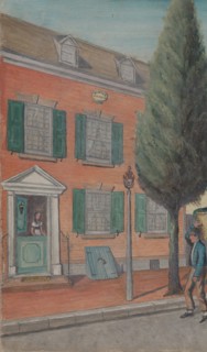 Tea Rusk and Brick House, 1870s. Creator: William P. Chappel.