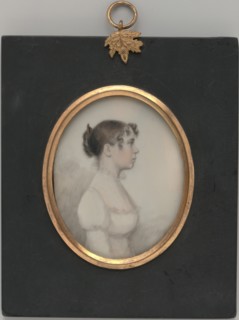 Portrait of a Lady, 1813. Creator: William P. Sheys.