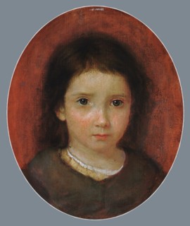 Daughter of William Page (Possibly Anne Page), ca. 1837-38. Creator: William Page.