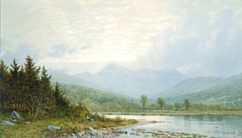 Sunset on Mount Chocorua, New Hampshire, 1872. Creator: William Trost Richards.