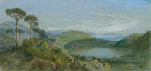 Lago Avernus, ca. 1867-70. Creator: William Trost Richards.