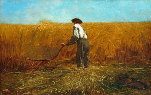 The Veteran in a New Field, 1865. Creator: Winslow Homer.