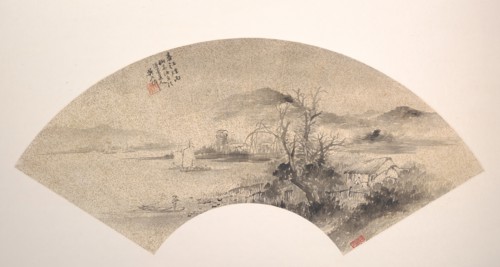 Misty Rain on the River in Spring. Creator: Wu Shixian.