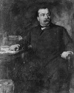 Grover Cleveland, by 1891. Creator: Eastman Johnson.