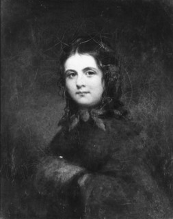 Woman with a Muff, ca. 1850. Creator: Unknown.