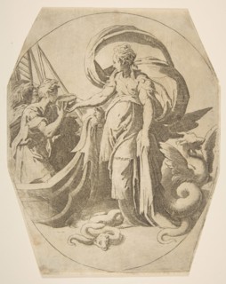 Circe and the Companions of Ulysses, 16th century. Creator: Giulio Bonasone.
