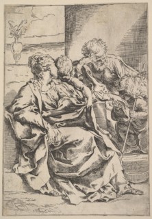 The Holy Family, ca. 1595-1600. Creator: Guido Reni.
