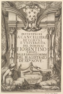 Frontispiece for 'Instructions for Chancellors'