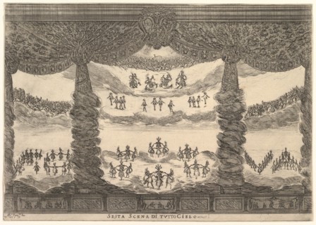 Sixth scene, the heavens, from 'The marriage of the gods'
