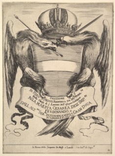 Frontispiece for 'The funeral of Emperor Ferdinand II'