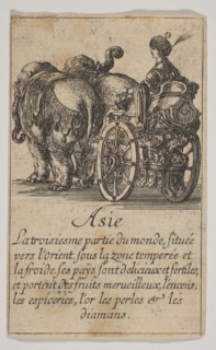 Asie, 1644. Creator: Stefano della Bella.