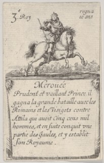 Meroüée / Prudent et vaillant..., from 'Game of the Kings of France'