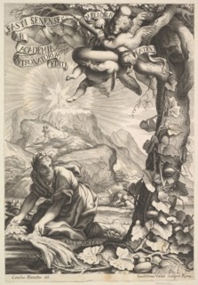 Frontispiece of Fasti Senenses, 1645-1704. Creator: Guillaume Vallet.