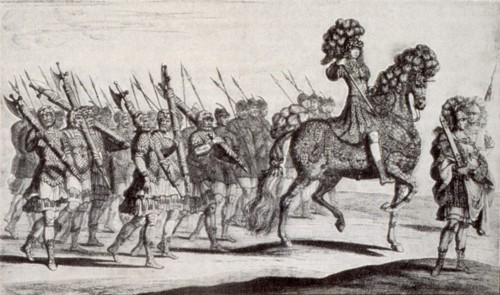 Karl XI, carousel at his reign in 1672.  Creator: David Klöcker Ehrenstrahl.