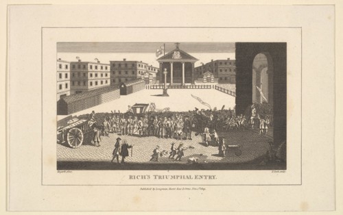 Rich's Glory, or His Triumphant Entry into Covent Garden, December 1732, November 1, 1809. Creator: Thomas Cook.