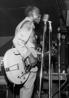 John Lee Hooker, The Flamingo Club, Soho, London, 1961. Creator: Brian Foskett.