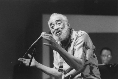 Oscar Brown Jr.The Jazz Bakery, Los Angeles, 2000. Creator: Brian Foskett.
