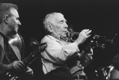 Ruby Braff and Scott Hamilton, 2002. Creator: Brian Foskett.