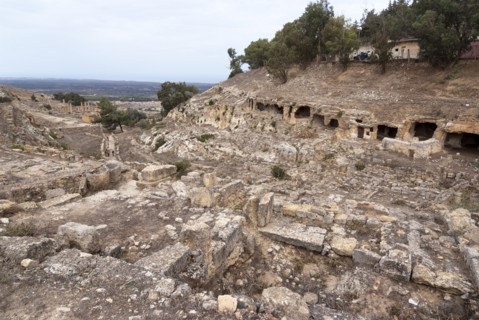 Libya, Cyrene, Necropolis, 2007. Creator: Ethel Davies.