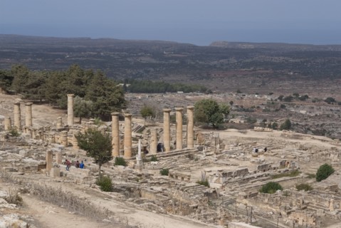 Libya, Cyrene, Sanctuary of Apollo, Temple of Apollo, 2007. Creator: Ethel Davies.