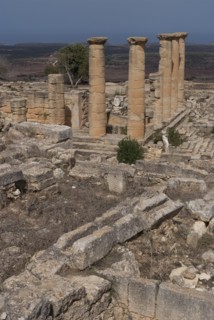 Libya, Cyrene, Sanctuary of Apollo, Temple of Apollo, 2007. Creator: Ethel Davies.