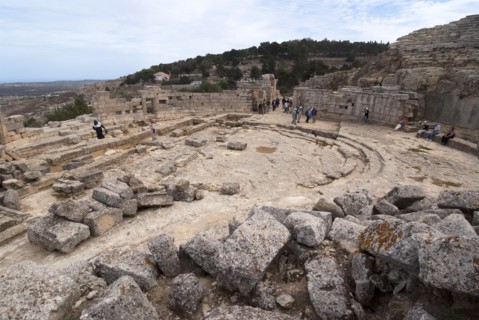 Libya, Cyrene, Theatre, 2007. Creator: Ethel Davies.