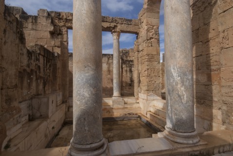Libya, Leptis Magna, Hadrianic Baths, 2007. Creator: Ethel Davies.