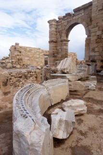 Libya, Leptis Magna, Nymphaeum, 2007. Creator: Ethel Davies.