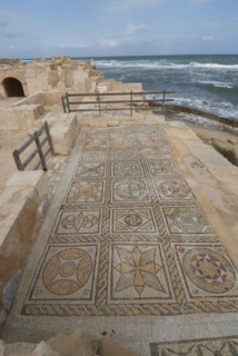 Libya, Sabratha, Seawards Baths, 2007. Creator: Ethel Davies.