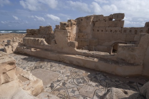 Libya, Sabratha, Theatre Baths, 2007. Creator: Ethel Davies.