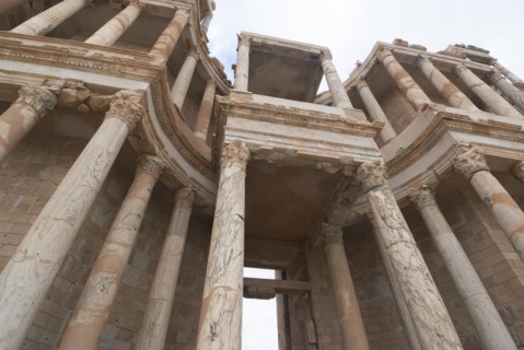Libya, Sabratha, Theatre, 2007. Creator: Ethel Davies.