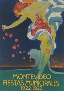 Montevideo Fiestas Municipales , 1922. Creator: Metlicovitz, Leopoldo