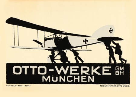 Otto-Werke, München , c. 1915. Creator: Hohlwein, Ludwig
