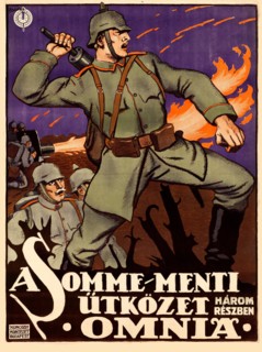 Our Heroes on the Somme , 1916. Creator: Foeldes, Imre