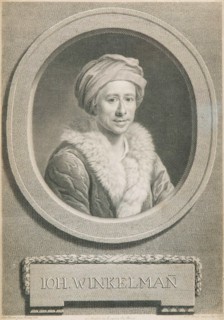 Portrait of the art historian and archaeologist Johann Joachim Winckelmann