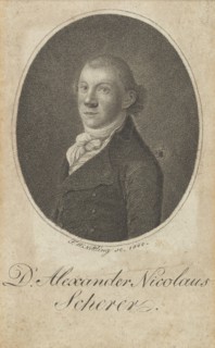 Portrait of Alexander Nicolaus Scherer