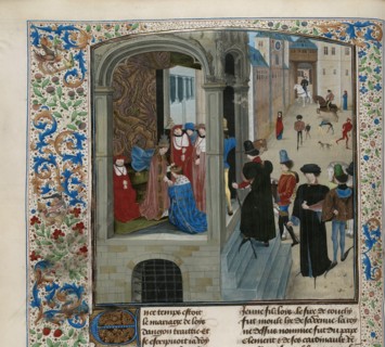 Coronation of Charles VI of France, ca 1470-1475. Creator: Anonymous.