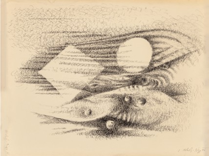 Rhythmical Wave, 1946. Creator: Moholy-Nagy, Laszlo