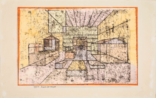 Space of the Houses, 1921. Creator: Klee, Paul