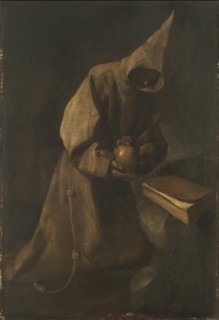 Saint Francis in Meditation, 1632. Creator: Zurbarán, Francisco, de