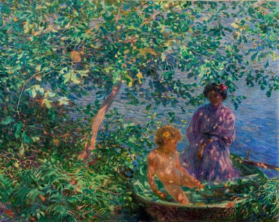 Baci di Sole, 1908. Creator: Nomellini, Plinio