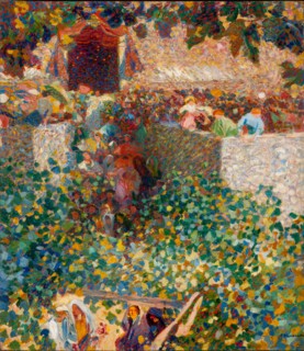 Village Festival, 1912-1913. Creator: Nomellini, Plinio
