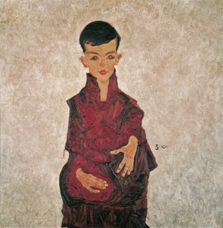 Portrait of Herbert Reiner, 1910. Creator: Schiele, Egon