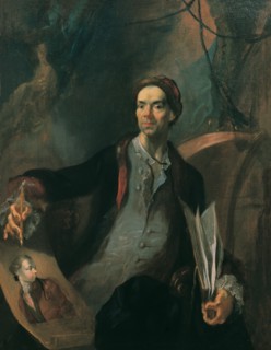 Self-Portrait, ca 1767. Creator: Maulbertsch, Franz Anton