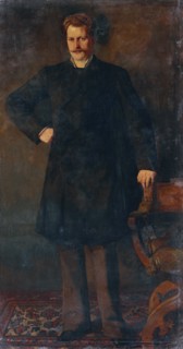 Portrait of the opera singer Theodor Reichmann