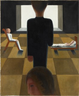 Rest room, 1925. Creator: Schlemmer, Oskar