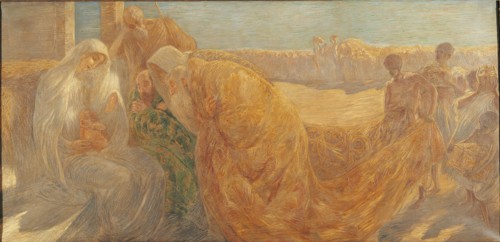 The Adoration of the Magi, 1896. Creator: Previati, Gaetano
