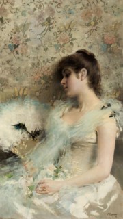 Colibrì, 1883. Creator: Corcos, Vittorio Matteo