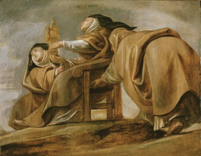 Saint Clare of Assisi, 1620. Creator: Rubens, Pieter Paul